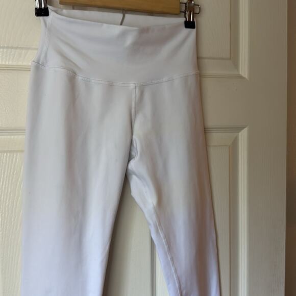 Alo High-Waist Airbrush Legging White size small - Picture 4 of 7